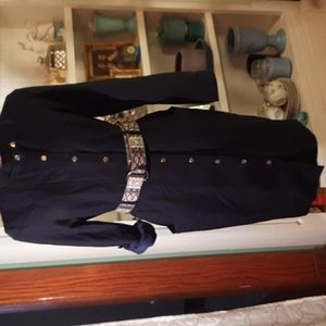 Calvin Klein Navy Dress. Small NWOT